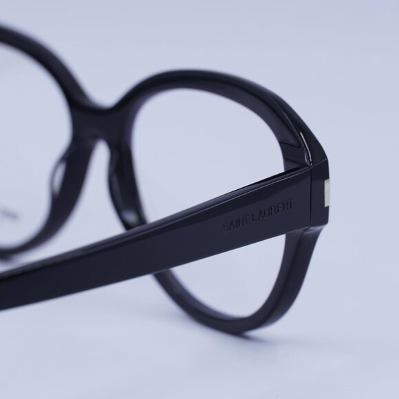 🕶️ New Saint Laurent SL411 001 Eyeglasses - Black Frame 57mm - Picture 2 of 11